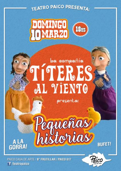 T&Iacute;TERES AL VIENTO  presenta Peque&ntilde;as historias