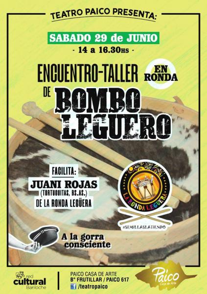 Encuentro Taller RONDA de BOMBO LEG&uuml;ERO