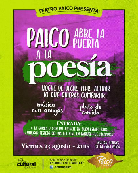 Paico abre sus puertas a la poes&iacute;a