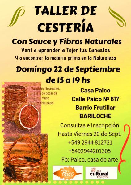 Nueva jornada taller de cester&iacute;a