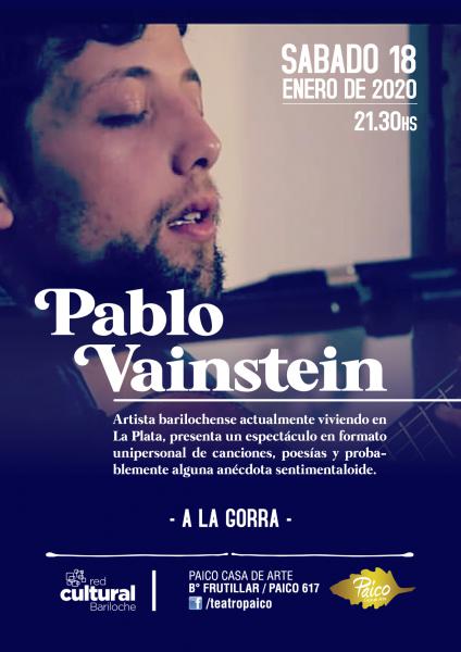 PABLO VAINSTEIN canciones, poes&iacute;a, an&eacute;cdotas