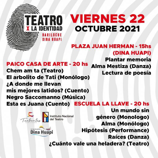 TEATRO POR LA IDENTIDAD BARILOCHE 2021