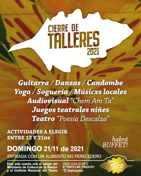 Cierre de talleres 2021