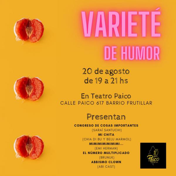 &iexcl;&iexcl;Variet&eacute; de humor!!