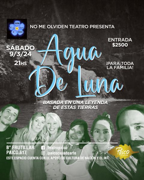 AGUA de LUNA  -obra de teatro