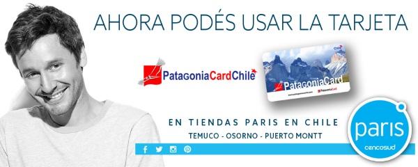 TIENDAS PARIS con Patagonia Card