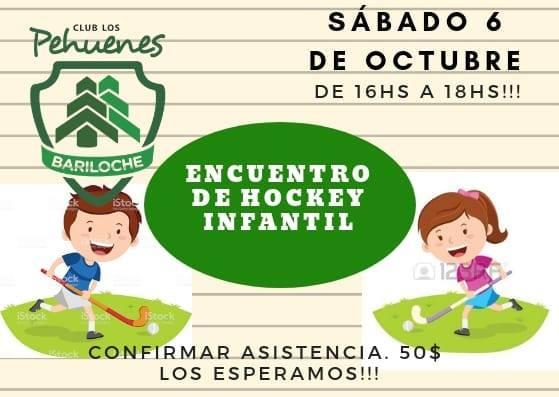 Encuentro de hockey infantil