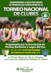 PEHUENES AL TORNEO NACIONAL DE CLUBES!