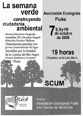 Lleg&oacute; la Semana Verde de PIUKE en el SCUM