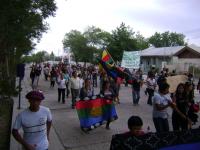 Masiva marcha en Jacobacci contra la megaminer&iacute;a del oro.