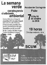 Lleg&oacute; la Semana Verde de PIUKE en el SCUM