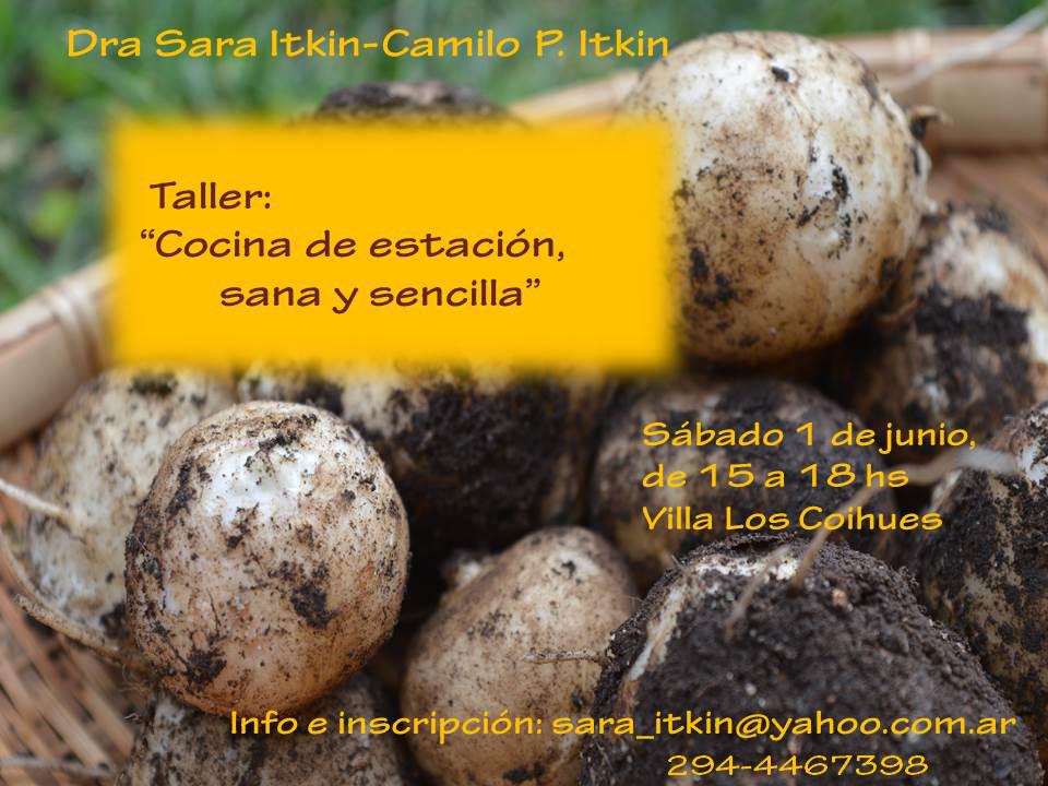 Taller "Cocina de estaci&oacute;n, sana y sencilla"