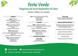 Charla Plantas para la Salud en Feria Verde