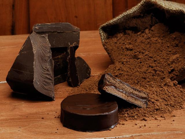 Alfajor Artesanal con Chocolate Negro