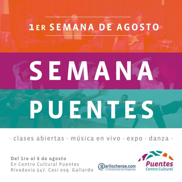 Clases gratuitas de danza, pintura, juegos y teatro en el Centro Cultural Puentes