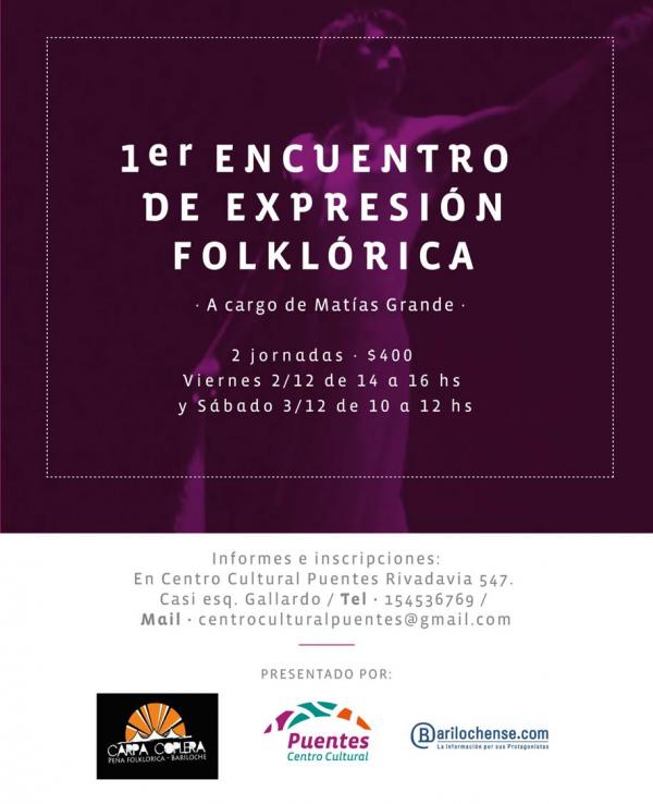 1er Encuentro de Expresi&oacute;n Folcl&oacute;rica