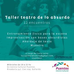 Taller de teatro de lo absurdo