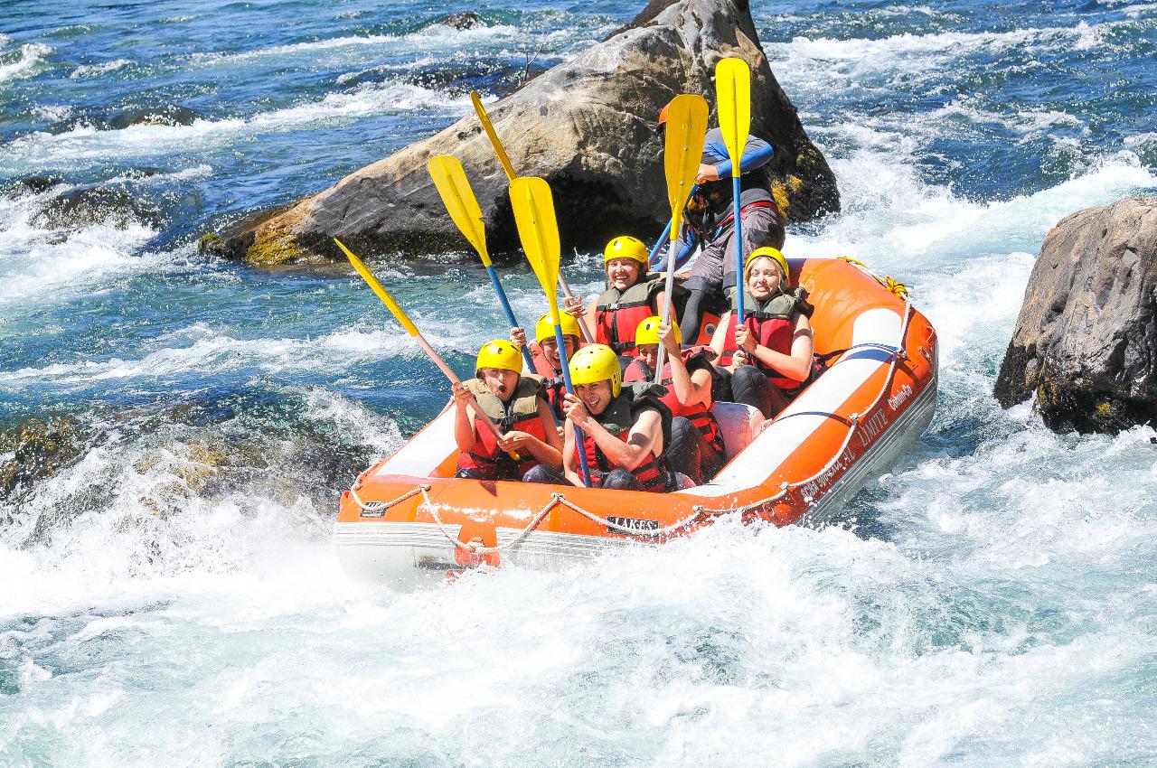 Precios y horarios Rafting Bariloche Primavera 2023 reservas online 