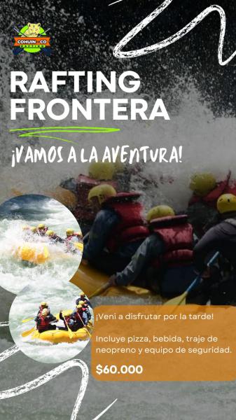 Rafting por el Rio Manso hasta la frontera con Chile 