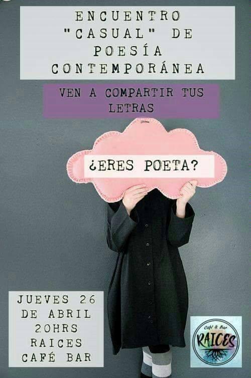 &iquest;Eres Poeta? Ven&iacute; a compartir tus Letras!!