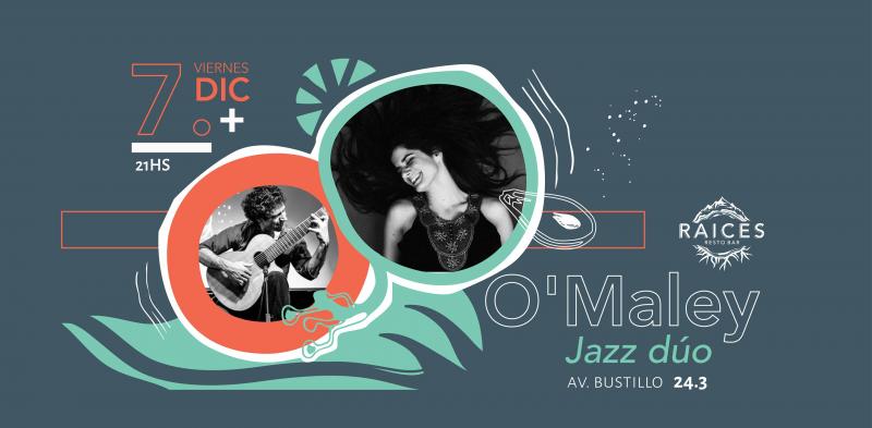 O'Maley Jazz duo en Raices Resto Bar