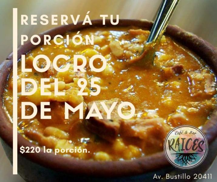 Locro bien Argentino en Raices