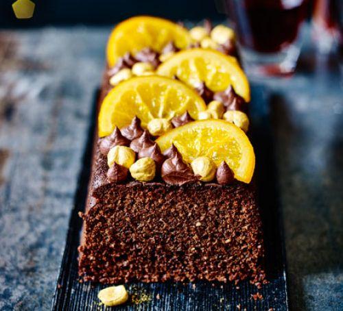 Budin de Chocolate con Naranja