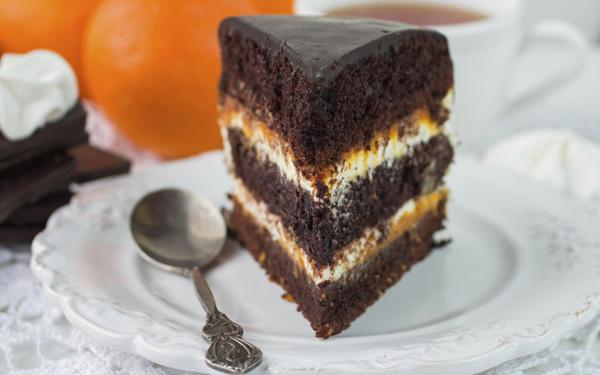 Torta de Chocolate y Naranja