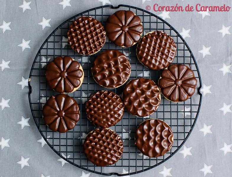 Galletitas grabadas con Chocolate