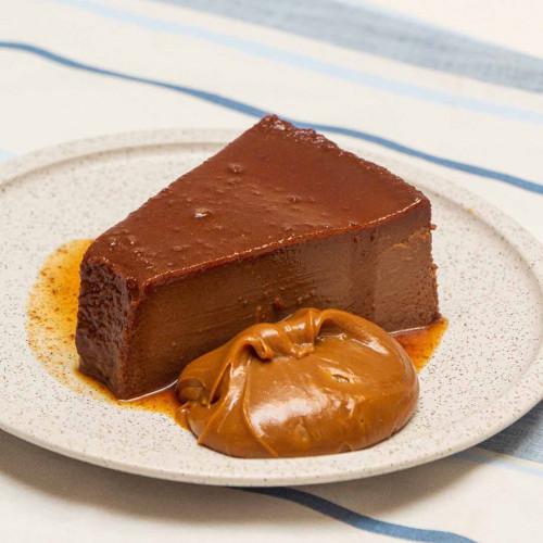 FLAN DE CHOCOLATE