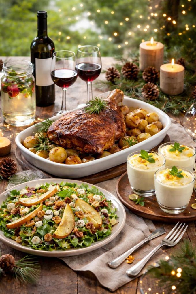 Men&uacute; Patag&oacute;nico de A&ntilde;o Nuevo en Bariloche: recetas con sabores del sur