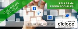 Taller de Redes Sociales en Julio!!!