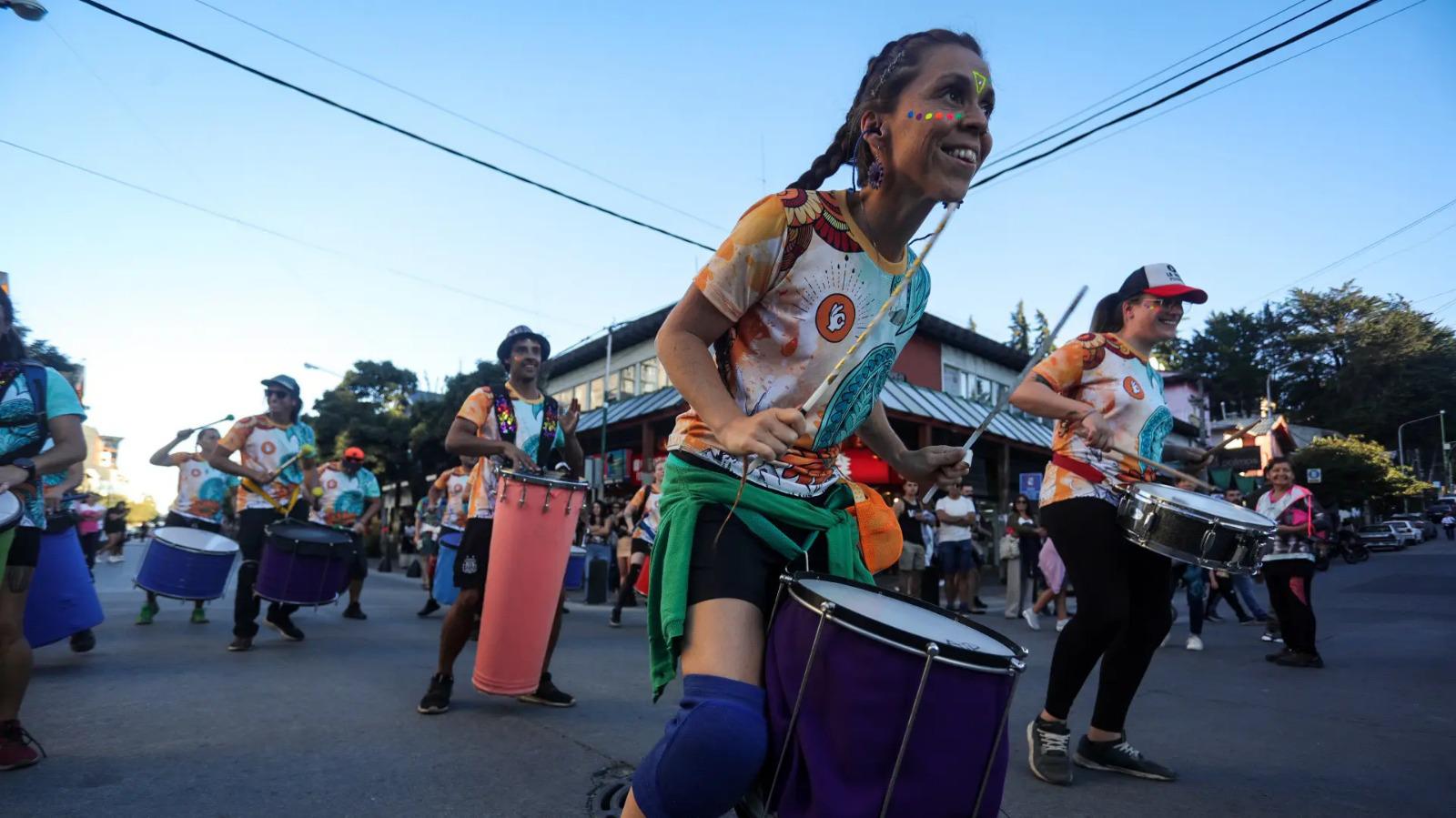 Miles de personas disfrutaron los Carnavales en Bariloche