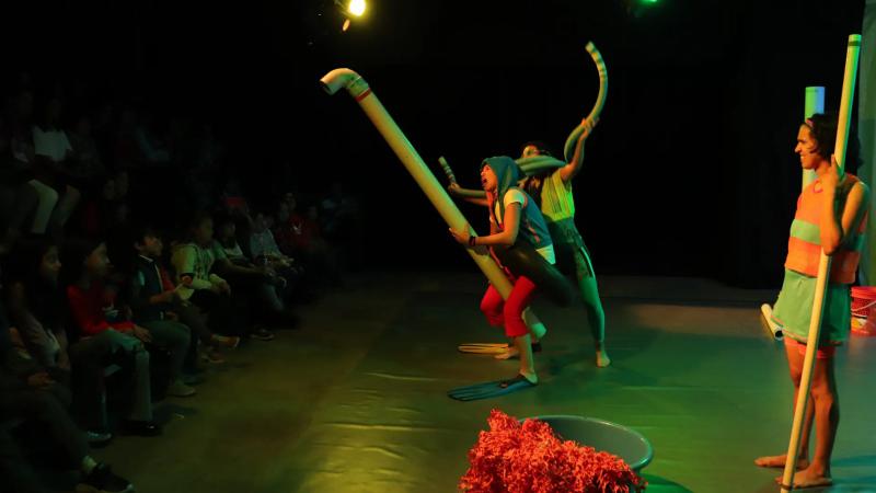 Emocionante estreno del Elenco Provincial de Teatro con la obra Agua 0