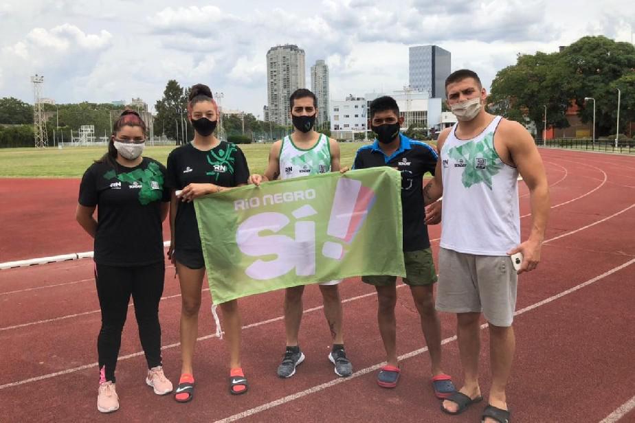 Rionegrinos entrenan con la mirada puesta en los Juegos Panamericanos Juveniles