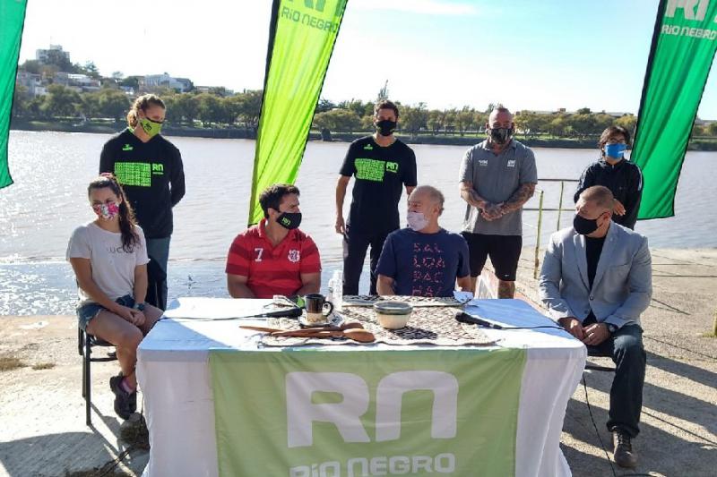 Deporte present&oacute; la competencia de aguas abiertas que se realizar&aacute; en Las Grutas bajo protocolo