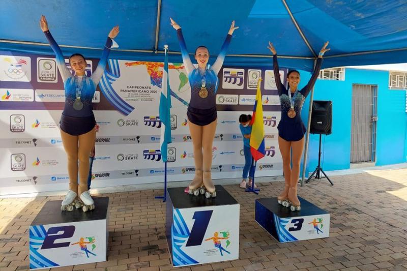 La rionegrina Delfina Lang obtuvo la medalla de oro del Campeonato Panamericano de Naciones