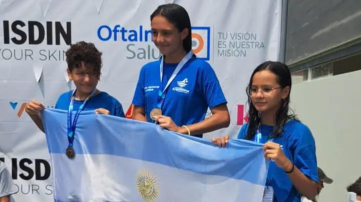 Nadadores rionegrinos brillaron en el Torneo de las Am&eacute;ricas en Per&uacute; 