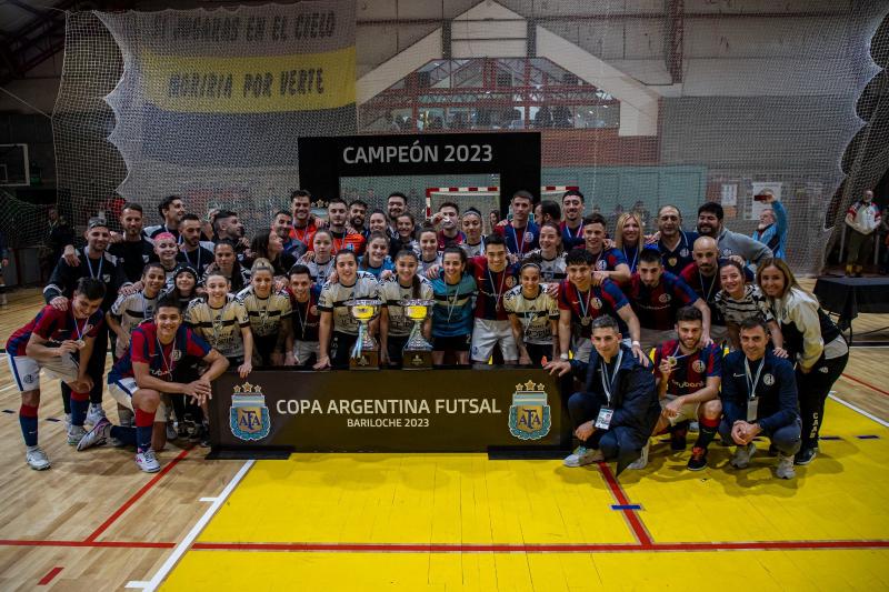 Bariloche palpit&oacute; la final de la Copa Argentina de Futsal