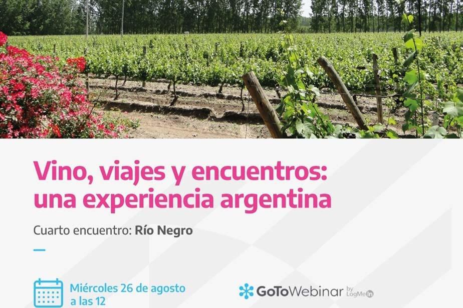 Charla para conocer m&aacute;s sobre la oferta enotur&iacute;stica de R&iacute;o Negro