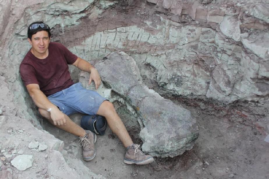 Guillermo, el comallense que de ni&ntilde;o encontr&oacute; f&oacute;siles y hoy trabaja en el Paleoparque provincial