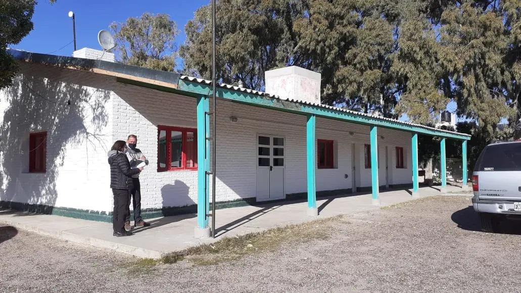 Avanzan las obras de refacci&oacute;n en la Colonia de Deporte de Las Grutas