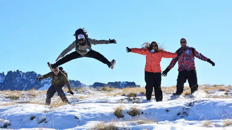 Nieve rionegrina: Bariloche y El Bols&oacute;n est&aacute;n listos para el invierno &eacute;pico