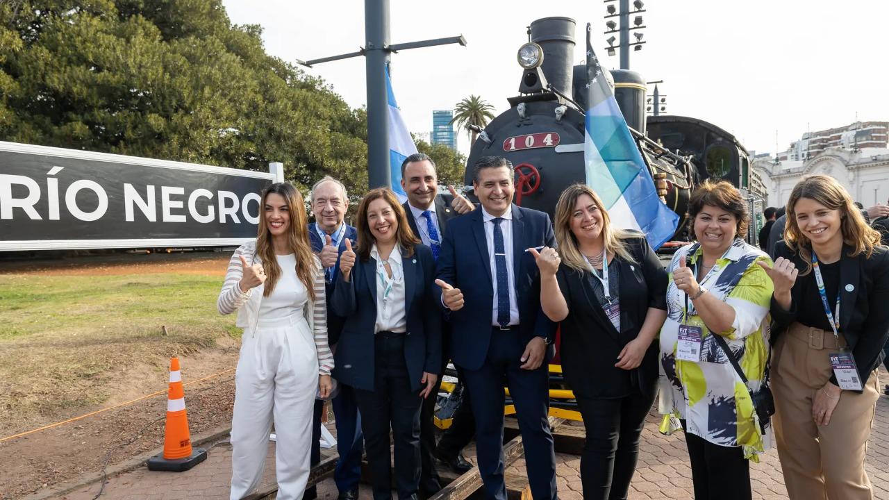 La Trochita fue distinguida en la Feria Internacional de Turismo 