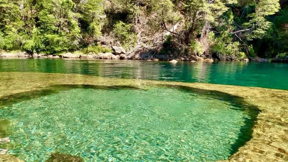 Los Piletones del R&iacute;o Manso, secreto escondido de la Patagonia