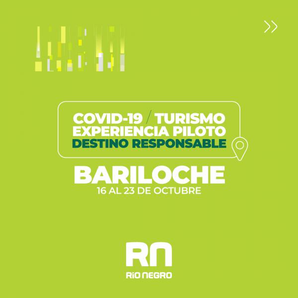  #Turismo | Se sumar&aacute; el test COVID-19 al protocolo para ingresar a la ciudad de #Bariloche.