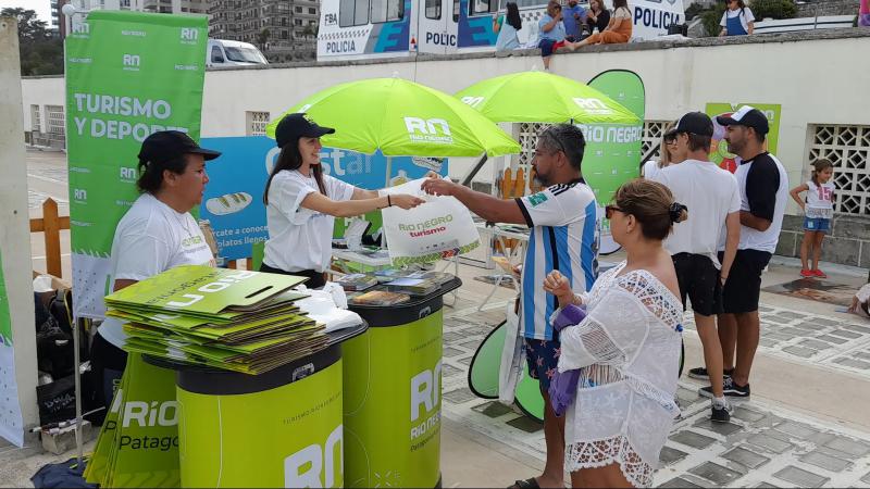 R&iacute;o Negro despleg&oacute; su potencial tur&iacute;stico en Mar del Plata 