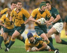 Rugby - AUSTRALIA SIGUE CON ESPERANZAS - TRES NACIONES 