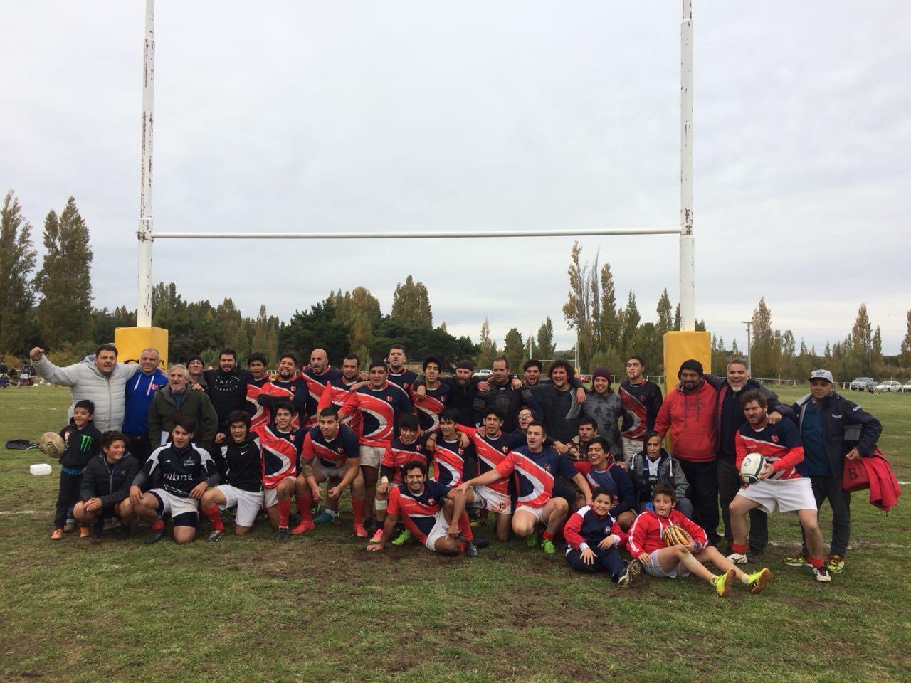 Dina Huapi rugby club gano con coraz&oacute;n