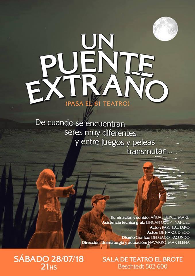 Obra de teatro: 'Un puente extra&ntilde;o'